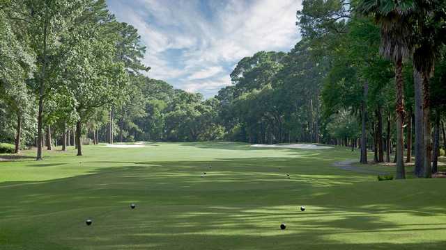 A view from tee #3 at Dolphin Head Golf Course.