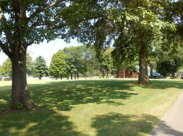 A view of hole #9 at Loutre Shore Country Club.