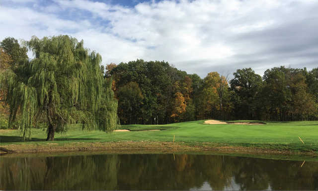 A view of hole #18 at Charleston Country Club.