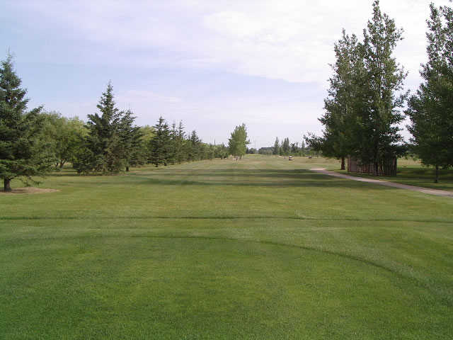 A view from the 3rd tee at Whispering Winds of Warren.