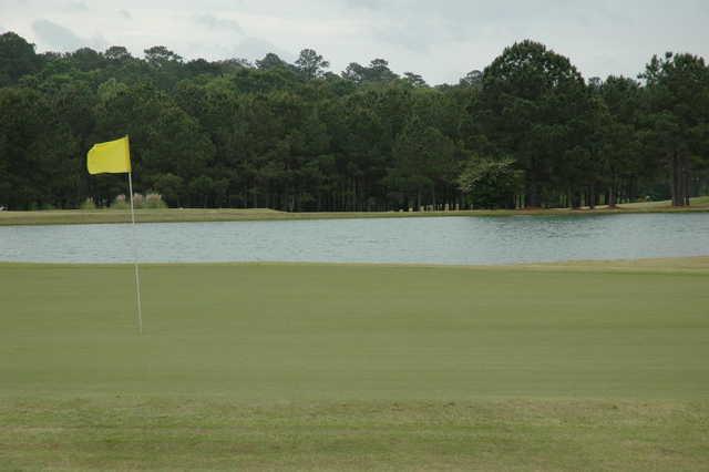 View from the 9th green at Oxbow Creek Golf Course.