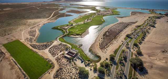Aerial view from The Club at Islas del Mar