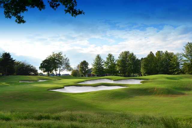 A view from Oak Valley Golf Club.