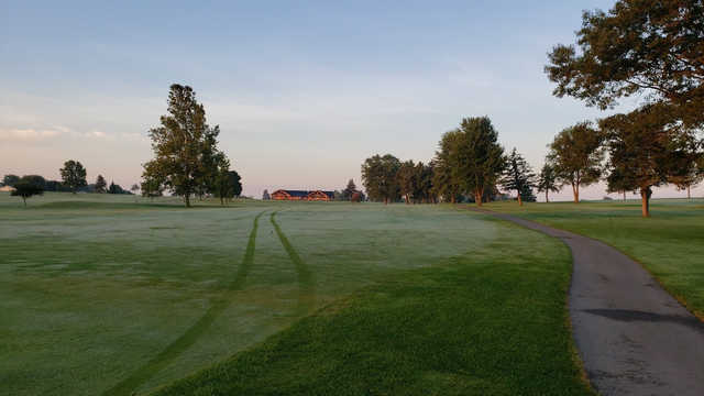 A view of a fairway at Black Gold Golf Club.