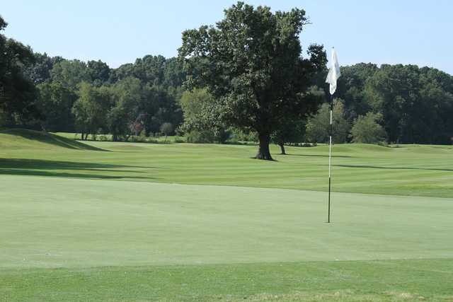 A view of a hole at Timber Truss Golf Course.