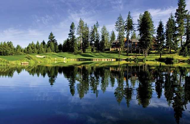 A view over the water from Suncadia Resort.