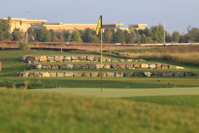 A view of hole #7 at Thorncreek Golf Club.