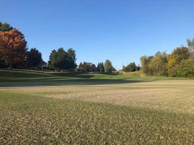 A fall day view from Walden Ponds Golf Club.