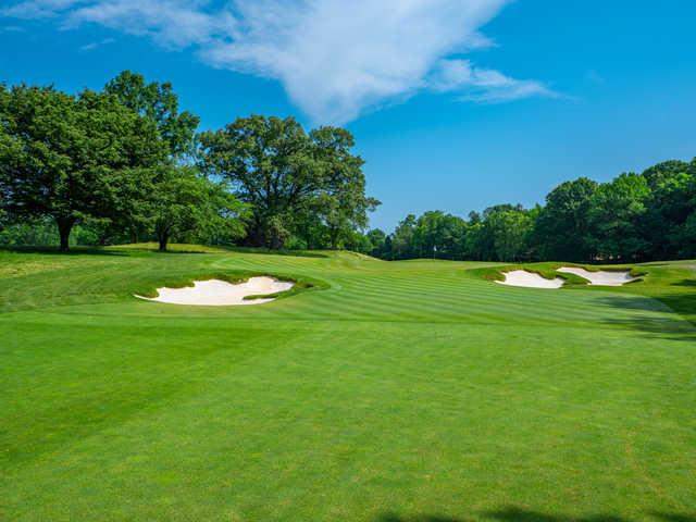 A view of the 12th hole at North from Woodmont Country Club.