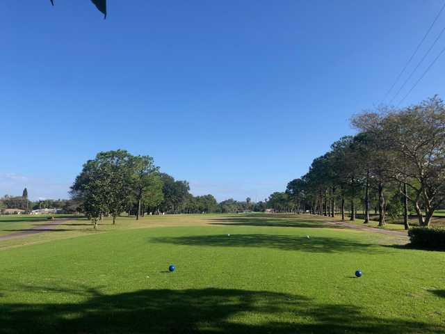 View from a tee at Clearwater Country Club.