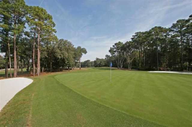 A view of the 10th green at The King and Prince Beach & Golf Resort.