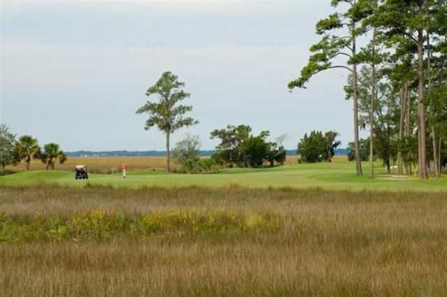 A view of the 13th fairway at The King and Prince Beach & Golf Resort.