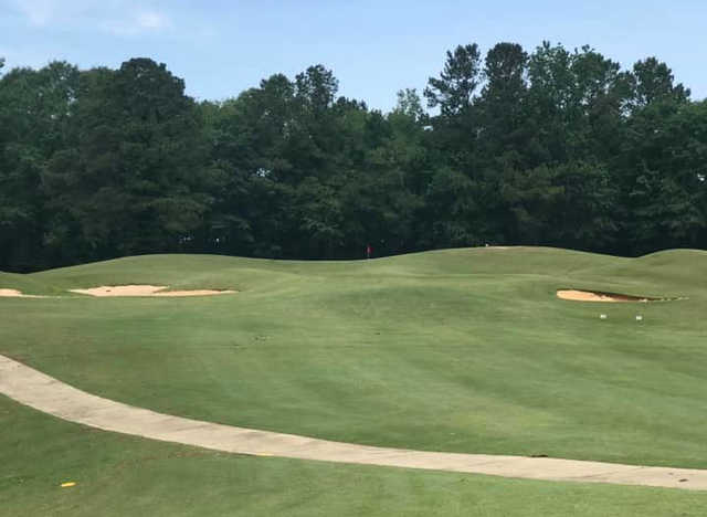 A view of a hole from Bull Creek Golf Course (Joshua Heather Mitchell).