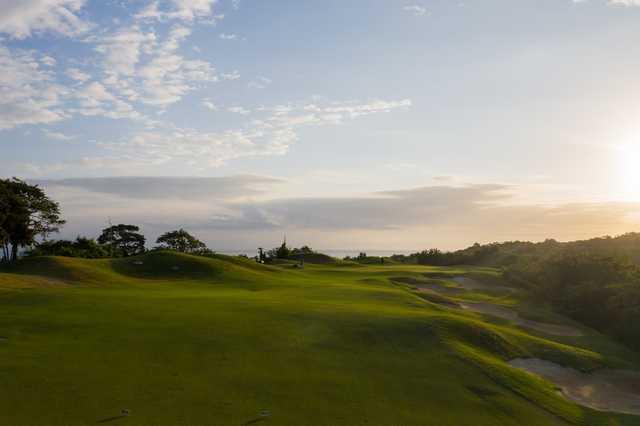 A view from a fairway at White Witch Golf Course from Rose Hall.