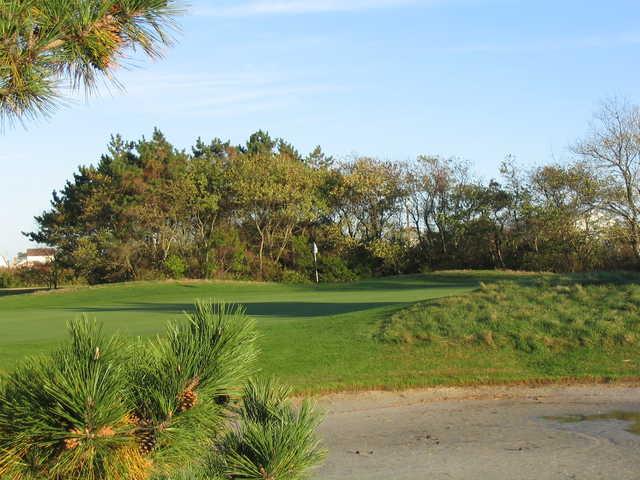 View of the 1st green at Brigantine Golf Links.