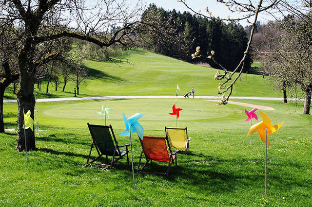A spring view from Erlangen Golf Club