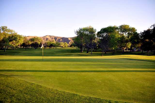 A view of a hole at Green River Golf Club (Eddie Meeks).