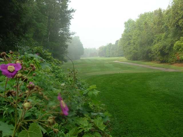 A view of tee #12 at Bowmanville Golf and Country Club.