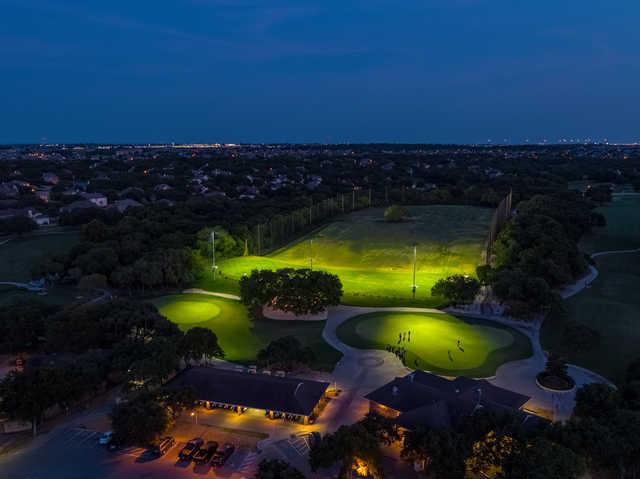 Aerial view from Forest Creek Golf Club.