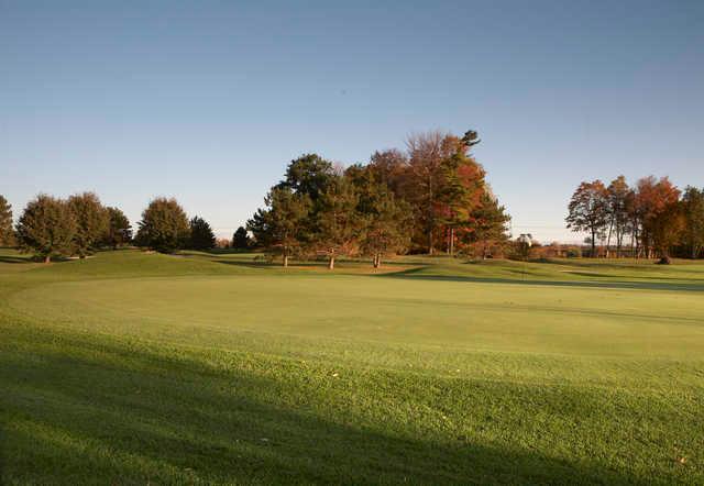 A view of a green at Upper from Remington Parkview Golf and Country Club.