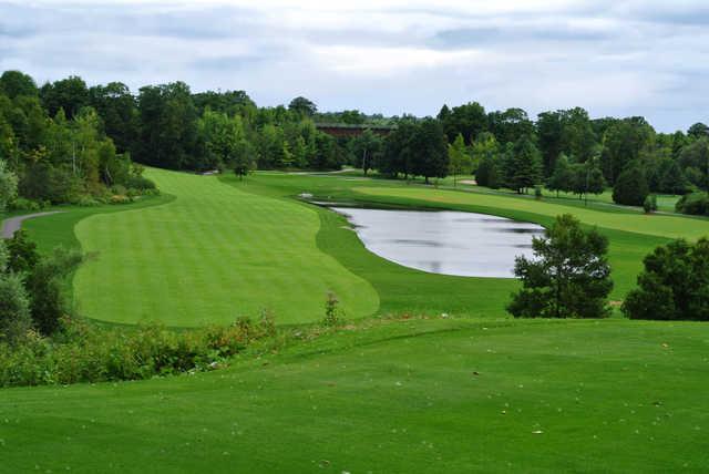 A view of two fairways at Valley from Remington Parkview Golf and Country Club.