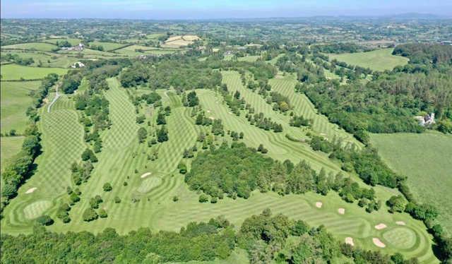 Aerial view from Spa Golf Club