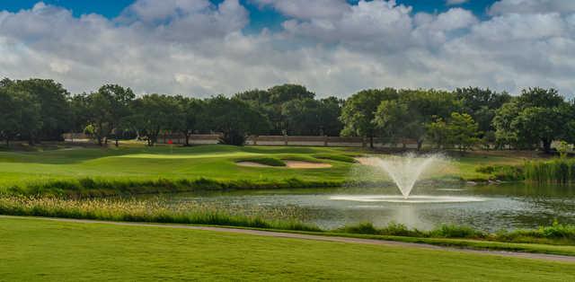 View of a green at Forest Creek Golf Club