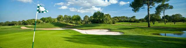 A view from a green at Heritage Hills Golf Course.