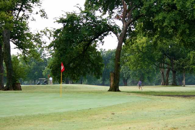 A view from Pryor Creek Municipal Golf Course.