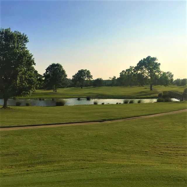 A view from Sapulpa Municipal Golf Course.
