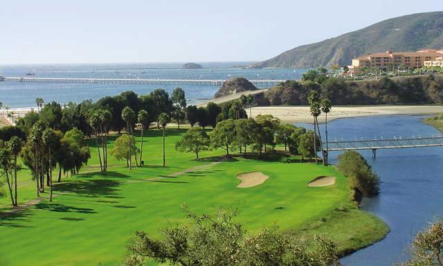 A view from Avila Beach Golf Resort.