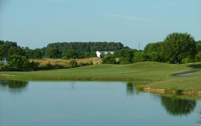 View of a green at Ocean Resorts Golf Club.