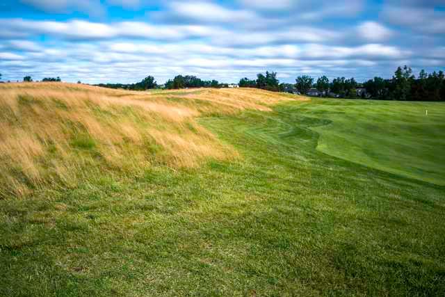 View of the 9th fairway from the Dunes Course at Boulder Pointe Golf Club