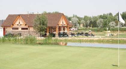 Bella Rosa Golf Course - Clubhouse from 9th Green