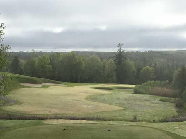 View from a tee at Devil's Ridge Golf Club.