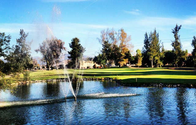 A view over the water from El Prado Golf Courses.