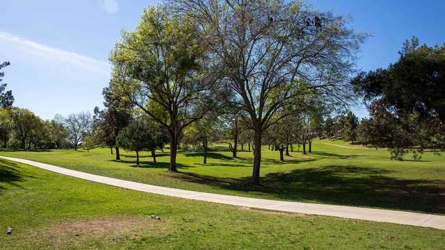 A view from a tee at The Executive Course at Lakehouse.