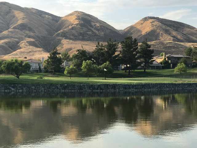 A view over the water from Yucaipa Valley Golf Club.