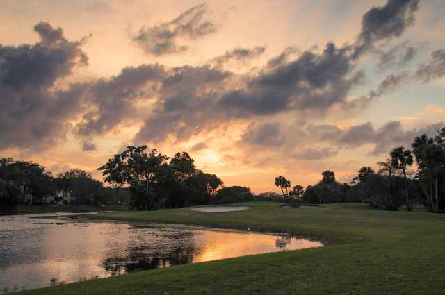 A view of hole #12 at Cypress from Palm-Aire Country Club.
