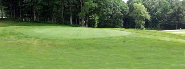 A view of a green at Gardner Golf Course.
