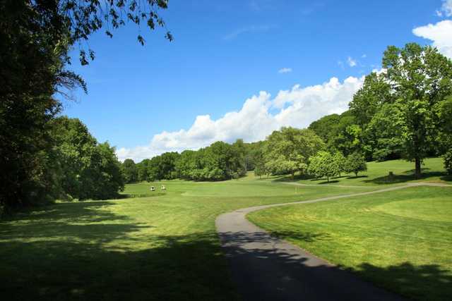 A view from Van Cortlandt Park Golf Course.