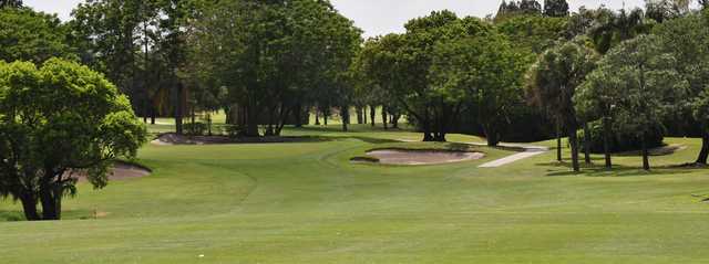 A view of a green at Lake Wales Country Club.