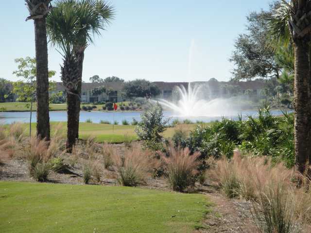 A view of a hole at Highland Woods Golf & Country Club.
