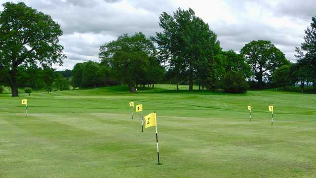 A view from the putting green at Marton Meadows Golf Course