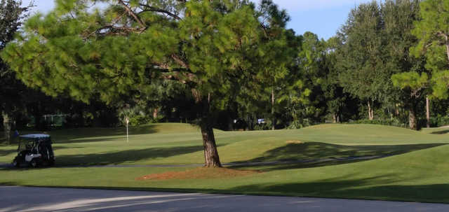 A view of a hole at Hunter's Ridge Country Club.