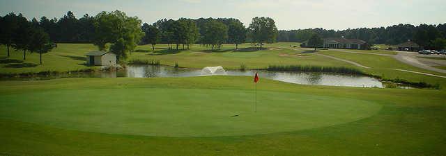 A view of a hole at Frances E. Miller Memorial Golf Course.