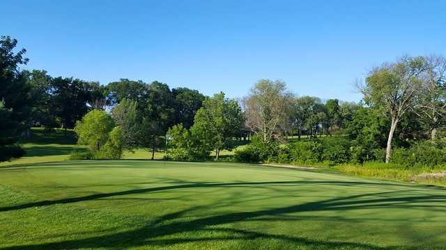 A view of the 4th green at North Course from Reid Park Golf Club.