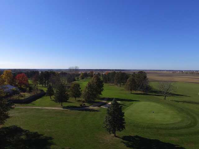 A view of a hole at Upper Lansdowne Golf Links.