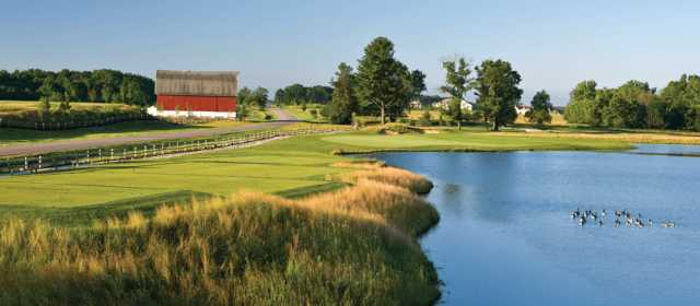 A view of tee #4 at Wild Rock Championship Course from Wild Rock Golf Club.