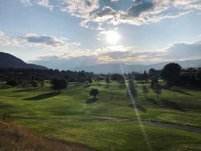 A moring view form Merritt Golf and Country Club.